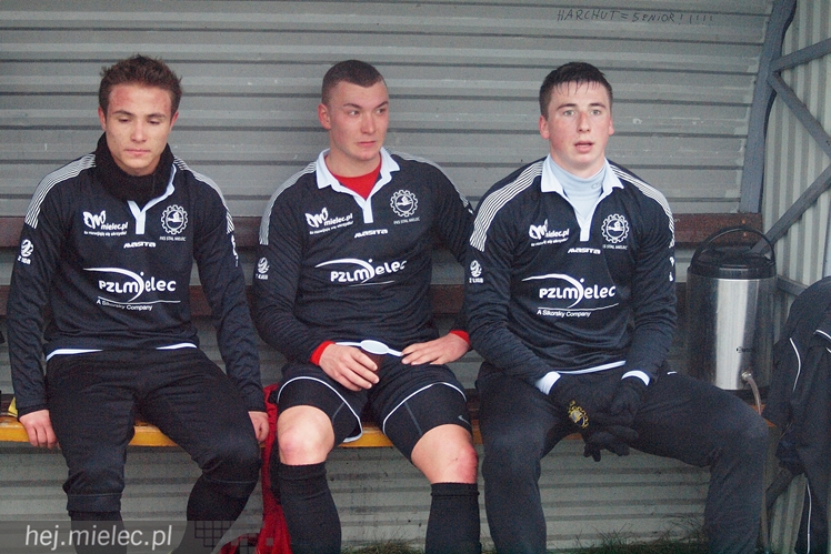 Wisła Sandomierz także poległa na sparingu w Mielcu