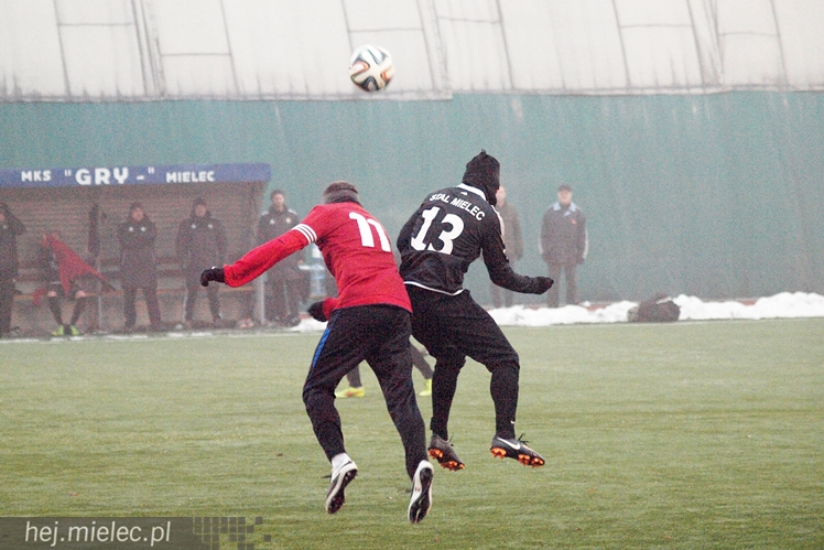 Wisła Sandomierz także poległa na sparingu w Mielcu