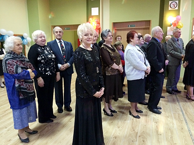 Spotkanie walentynkowe Klubu Seniora 