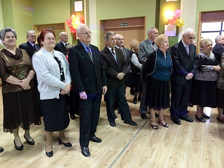 Spotkanie walentynkowe Klubu Seniora 