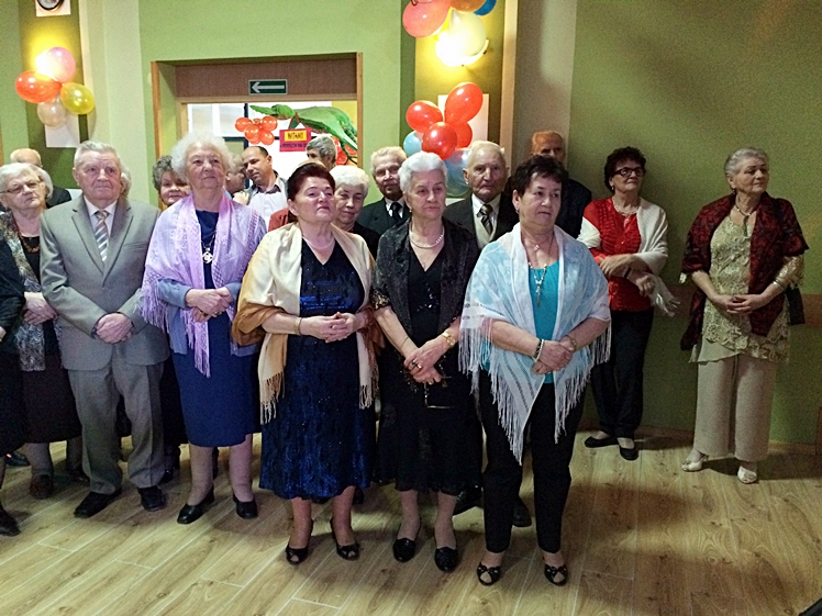 Spotkanie walentynkowe Klubu Seniora 