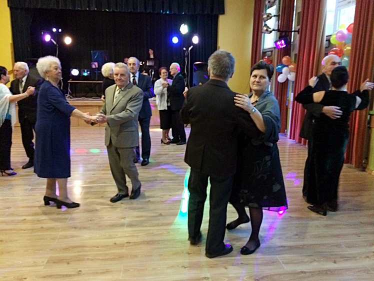 Spotkanie walentynkowe Klubu Seniora 