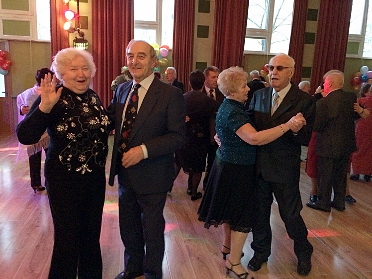 Spotkanie walentynkowe Klubu Seniora 