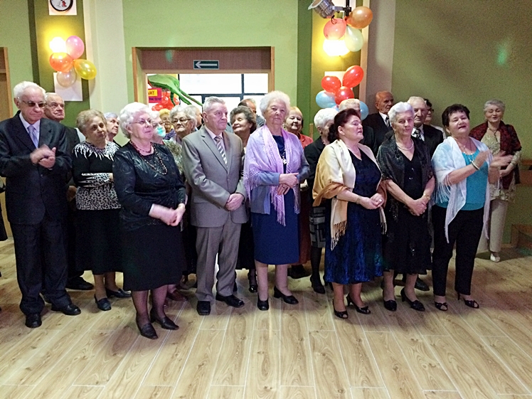 Spotkanie walentynkowe Klubu Seniora 