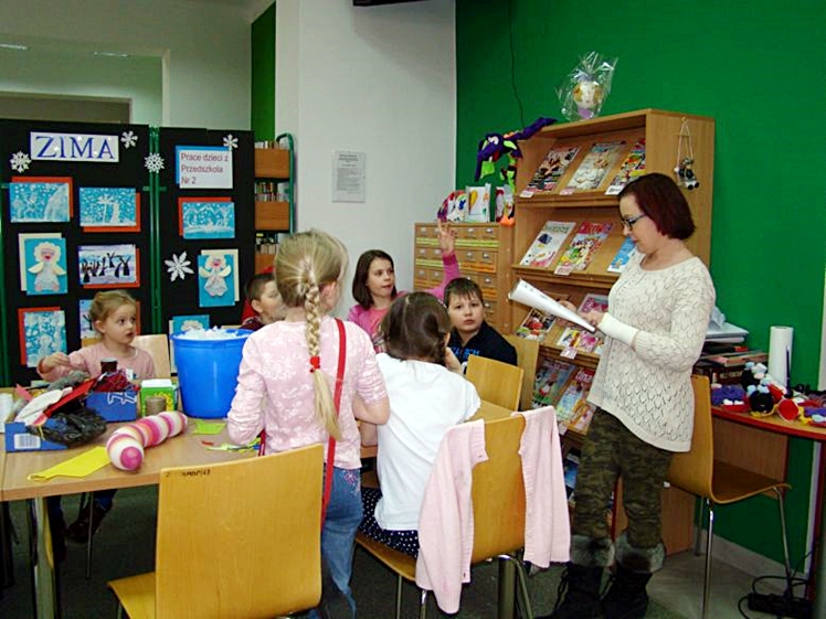 Ferie z biblioteką w Łojczykówce