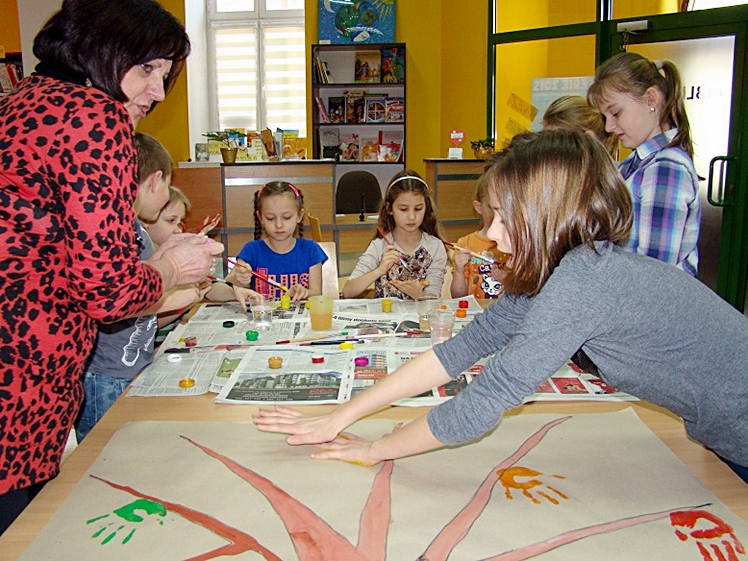 Ferie z biblioteką w Łojczykówce