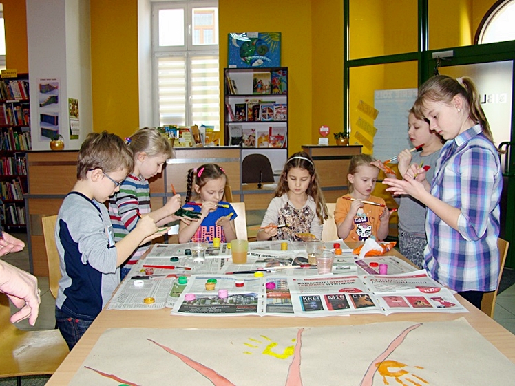 Ferie z biblioteką w Łojczykówce