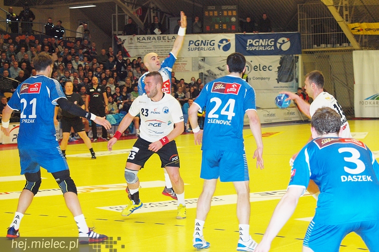 PGE Stal Mielec szarpała się z Orlen Wisłą Płock