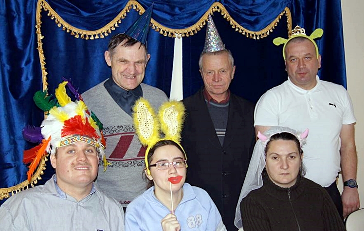 Zabawa integracyjna uczestników ŚDS