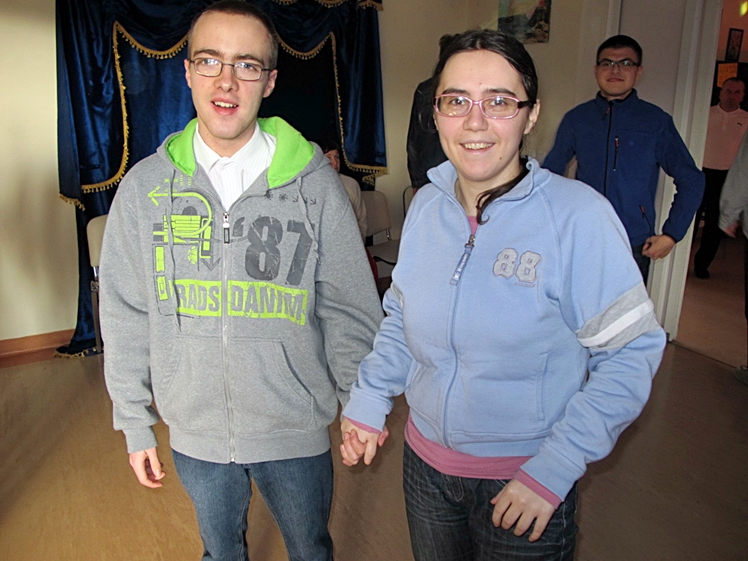 Zabawa integracyjna uczestników ŚDS