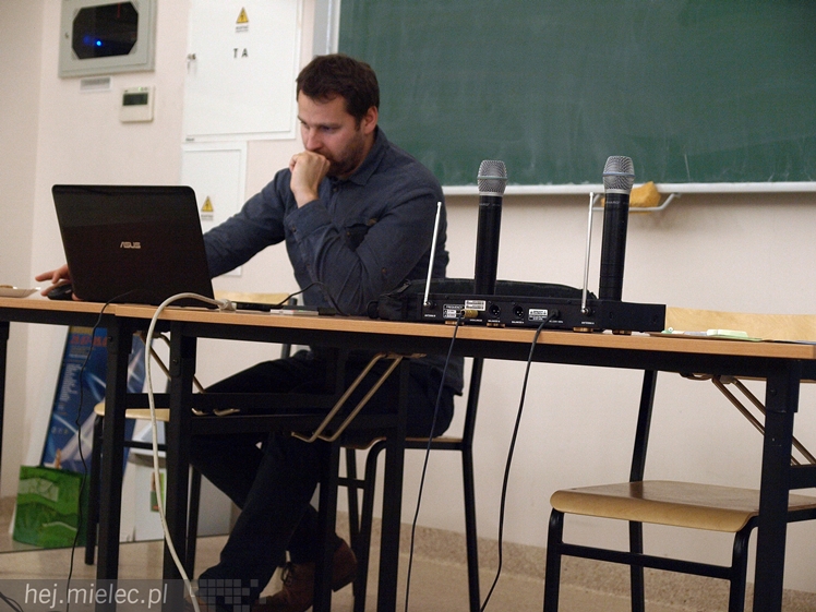 Spotkanie z Maciejem Pospieszyńskim