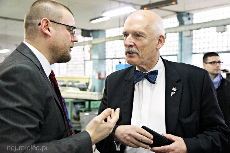 Konferencja prasowa Janusza Korwin-Mikke o specjalnych strefach ekonomicznych