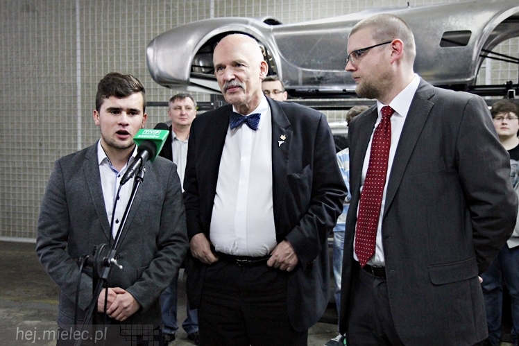 Konferencja prasowa Janusza Korwin-Mikke o specjalnych strefach ekonomicznych