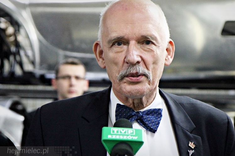 Konferencja prasowa Janusza Korwin-Mikke o specjalnych strefach ekonomicznych