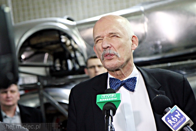 Konferencja prasowa Janusza Korwin-Mikke o specjalnych strefach ekonomicznych