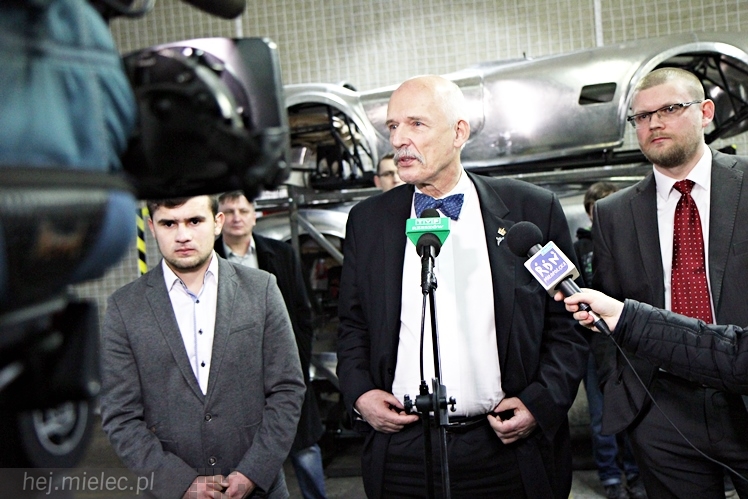 Konferencja prasowa Janusza Korwin-Mikke o specjalnych strefach ekonomicznych