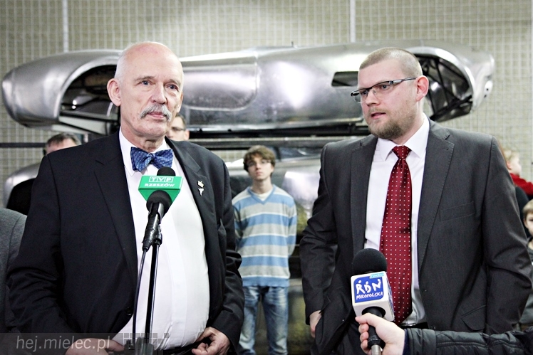 Konferencja prasowa Janusza Korwin-Mikke o specjalnych strefach ekonomicznych