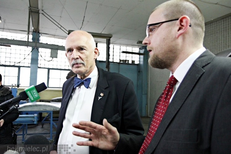 Konferencja prasowa Janusza Korwin-Mikke o specjalnych strefach ekonomicznych