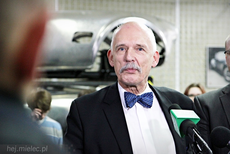 Konferencja prasowa Janusza Korwin-Mikke o specjalnych strefach ekonomicznych