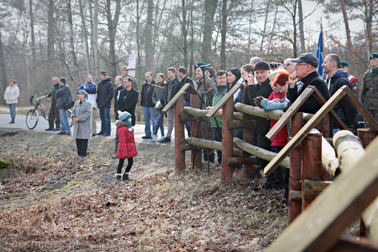 Symboliczne tabliczki Żołnierzy Niezłomnych odsłonięte. Szydłowieckie dęby pomnikami pamięci