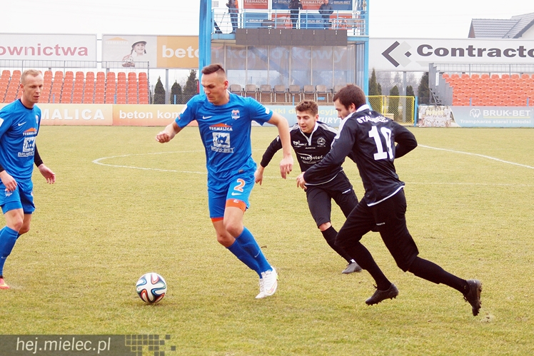 Lider 1 ligi nie złamał Stali Mielec. Biało-Niebiescy kończą sparingi bez porażki