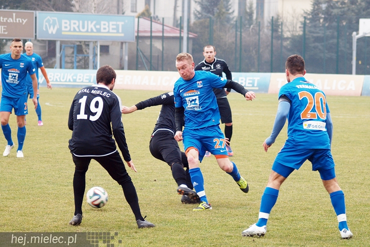 Lider 1 ligi nie złamał Stali Mielec. Biało-Niebiescy kończą sparingi bez porażki