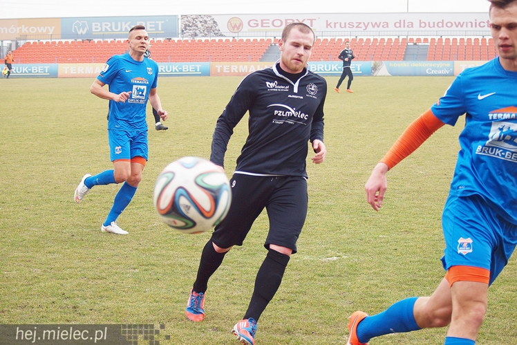 Lider 1 ligi nie złamał Stali Mielec. Biało-Niebiescy kończą sparingi bez porażki