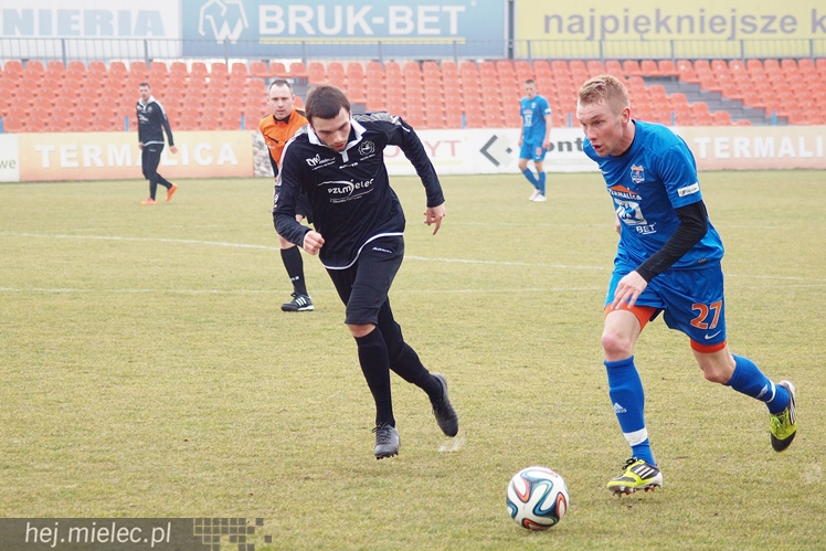 Lider 1 ligi nie złamał Stali Mielec. Biało-Niebiescy kończą sparingi bez porażki