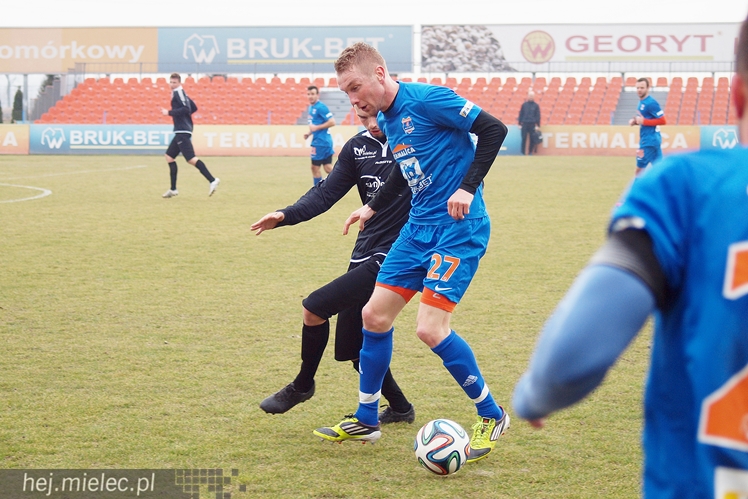 Lider 1 ligi nie złamał Stali Mielec. Biało-Niebiescy kończą sparingi bez porażki