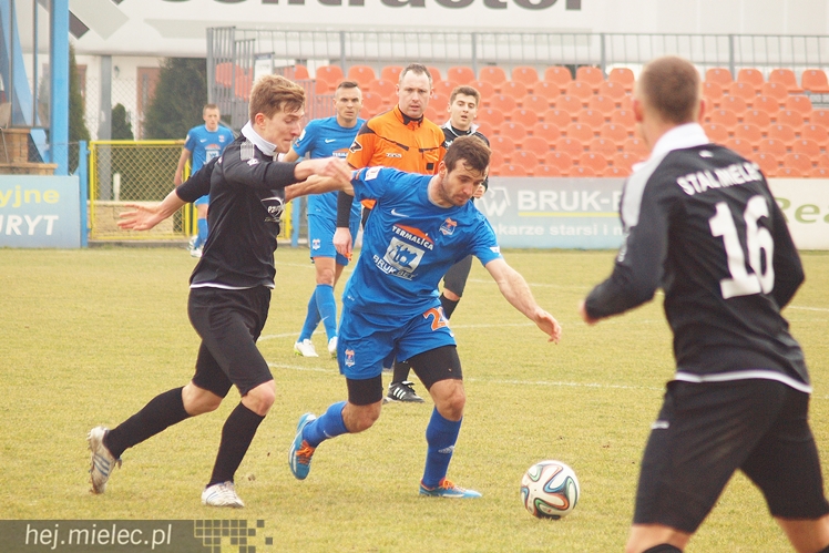 Lider 1 ligi nie złamał Stali Mielec. Biało-Niebiescy kończą sparingi bez porażki
