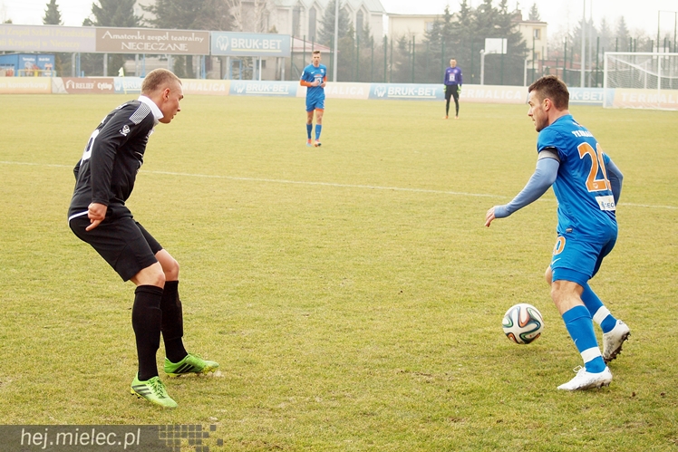Lider 1 ligi nie złamał Stali Mielec. Biało-Niebiescy kończą sparingi bez porażki