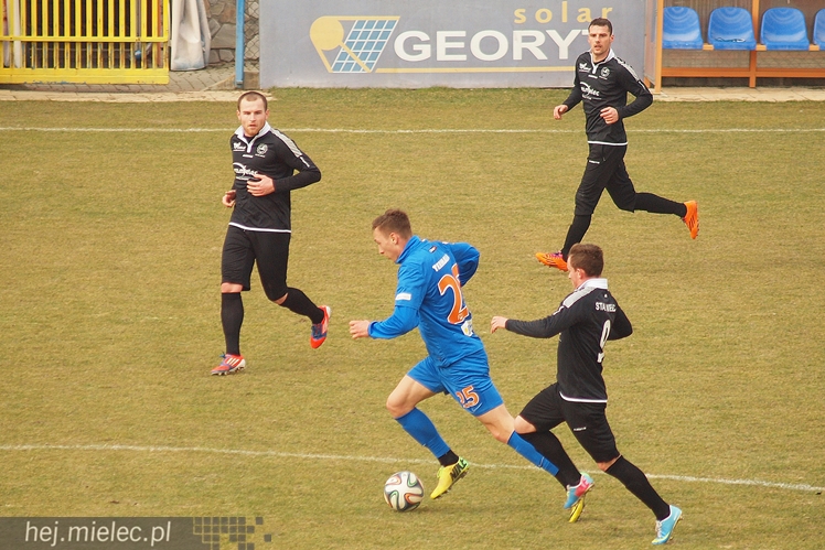 Lider 1 ligi nie złamał Stali Mielec. Biało-Niebiescy kończą sparingi bez porażki