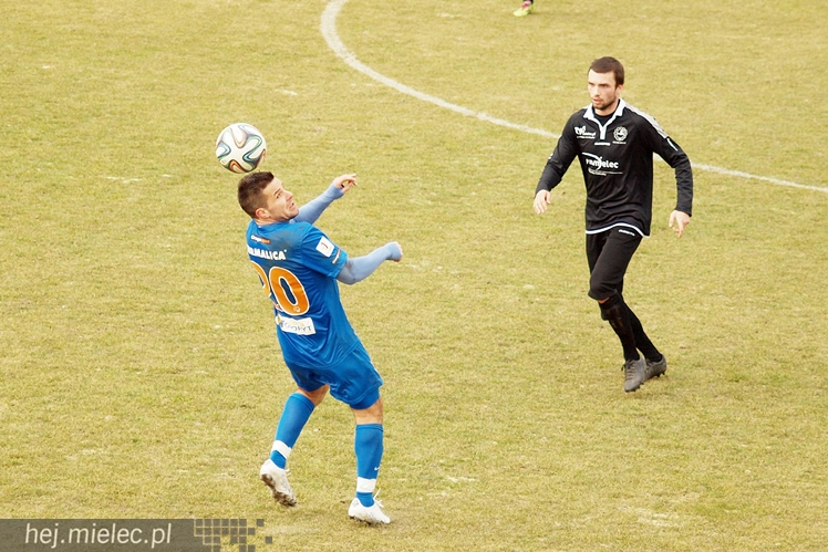 Lider 1 ligi nie złamał Stali Mielec. Biało-Niebiescy kończą sparingi bez porażki