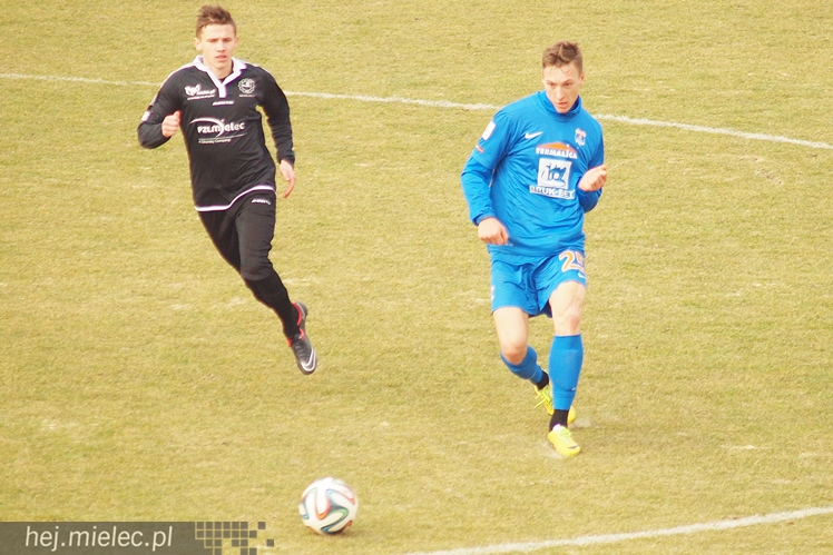 Lider 1 ligi nie złamał Stali Mielec. Biało-Niebiescy kończą sparingi bez porażki