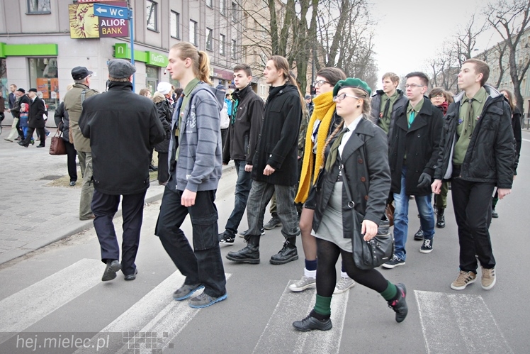 Narodowy Dzień Żołnierzy Wyklętych: Finał Marszu, uroczystości na Placu AK - cz. III