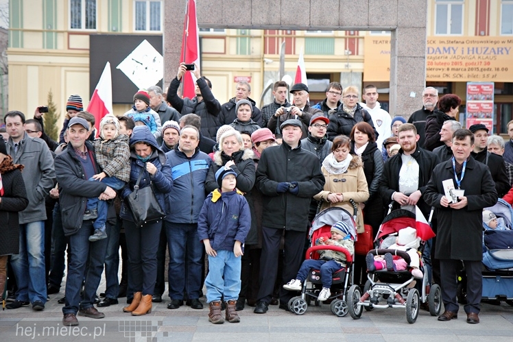 Narodowy Dzień Żołnierzy Wyklętych: Finał Marszu, uroczystości na Placu AK - cz. III