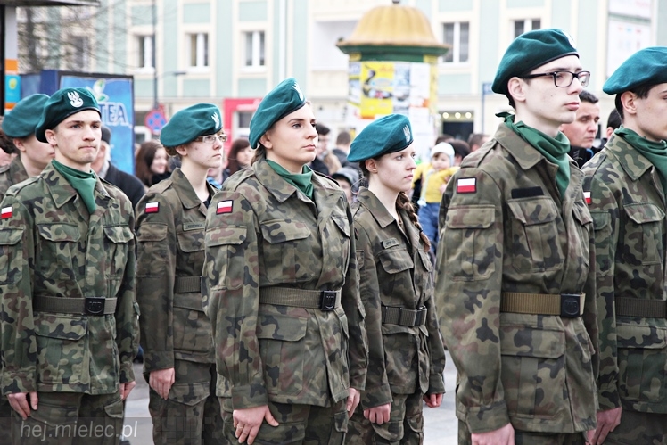 Narodowy Dzień Żołnierzy Wyklętych: Finał Marszu, uroczystości na Placu AK - cz. III