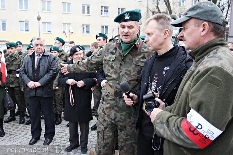 Narodowy Dzień Żołnierzy Wyklętych: Finał Marszu, uroczystości na Placu AK - cz. III