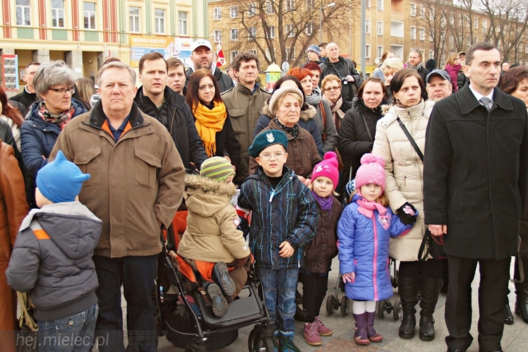 Narodowy Dzień Żołnierzy Wyklętych: Finał Marszu, uroczystości na Placu AK - cz. III