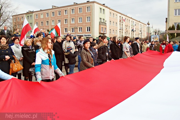 Narodowy Dzień Żołnierzy Wyklętych: Finał Marszu, uroczystości na Placu AK - cz. III