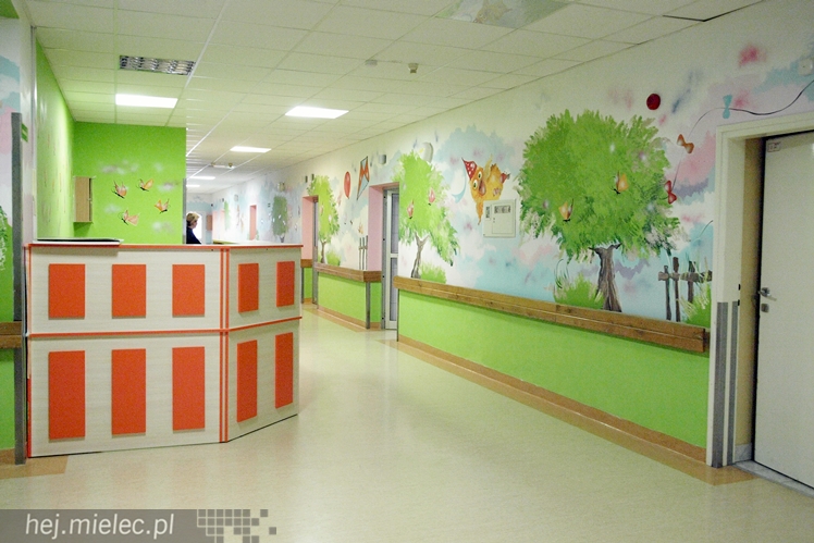 Oddział Dziecięcy mieleckiego szpitala nabrał barw