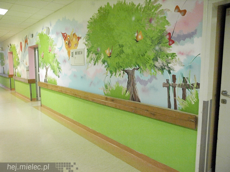 Oddział Dziecięcy mieleckiego szpitala nabrał barw