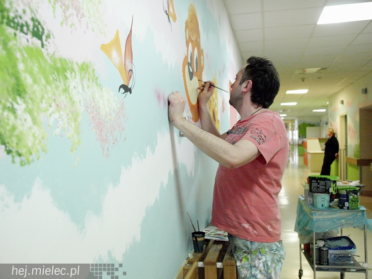 Oddział Dziecięcy mieleckiego szpitala nabrał barw