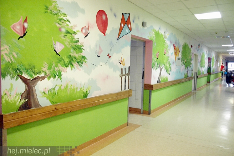 Oddział Dziecięcy mieleckiego szpitala nabrał barw