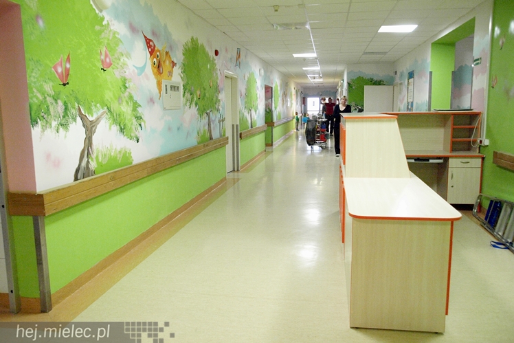 Oddział Dziecięcy mieleckiego szpitala nabrał barw