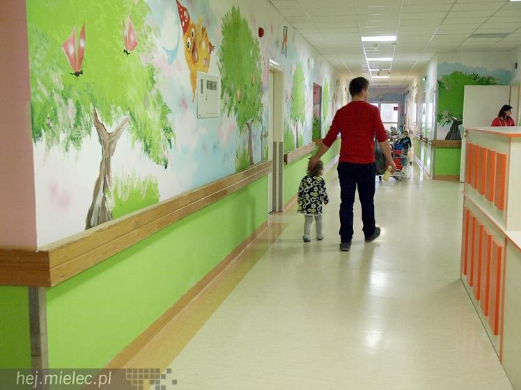Oddział Dziecięcy mieleckiego szpitala nabrał barw