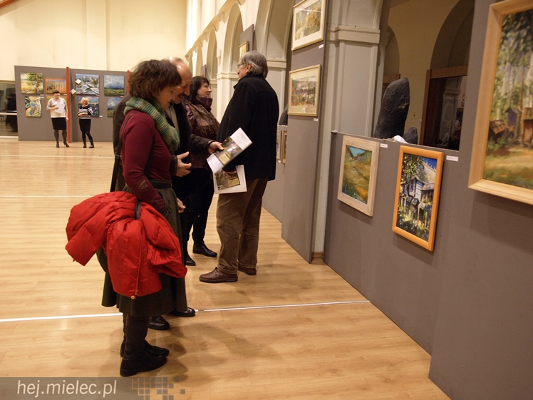 Wernisaż wystawy poplenerowej Kolbuszowa - Łańcut 2014