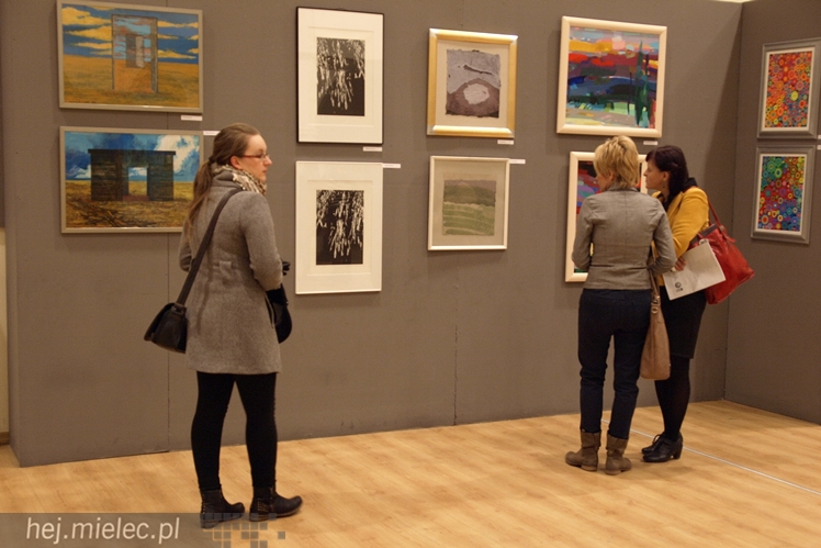 Wernisaż wystawy poplenerowej Kolbuszowa - Łańcut 2014
