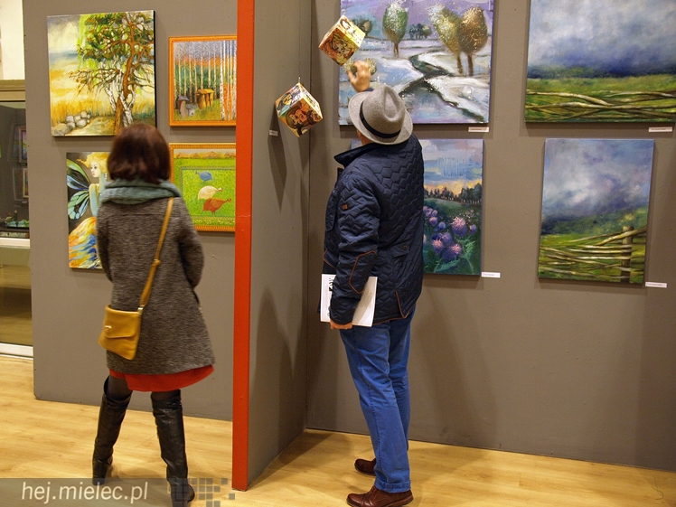 Wernisaż wystawy poplenerowej Kolbuszowa - Łańcut 2014