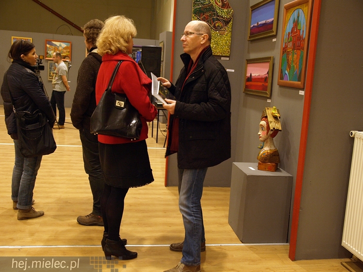 Wernisaż wystawy poplenerowej Kolbuszowa - Łańcut 2014